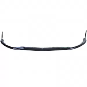 Front spoiler lip sport look black gloss for Mercedes C W205 S205 14-21