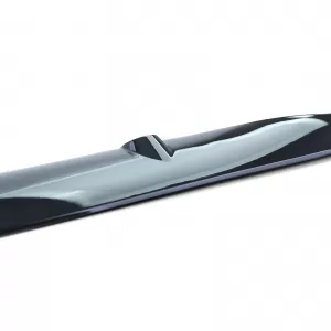 Front spoiler lip sport look black gloss for Mercedes C W205 S205 14-21