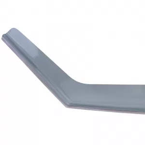 Wind deflector rain protection black smoke for Opel Corsa D 06-14 E 14-19 3-door