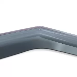 Wind deflector rain protection black smoke for Opel Corsa D 06-14 E 14-19 3-door