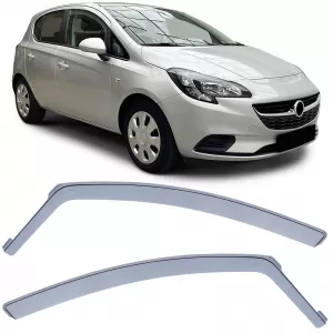 image-56-Légterelő esővédő fekete füst színű Opel Corsa D 06-14 E 14-19 5-ajtós