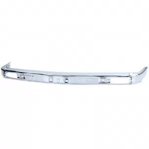 Set di paraurti anteriore cromato destro sinistro centrale per BMW Serie 3 E30 pre-facelift 82-87-image-6203931