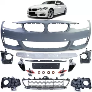 image-40-Első lökhárító sport változat ABE-vel BMW 4-es F32 F33 F36 2013-2021