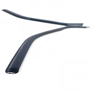 Wind deflector rain guard wind protection black smoke for VW Bus T5 T6 from 03