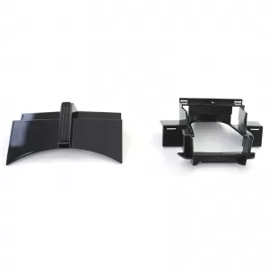 Griglia anteriore sportiva nera lucida adatta per Mercedes Sprinter W907 910 dal 18-image-6204018