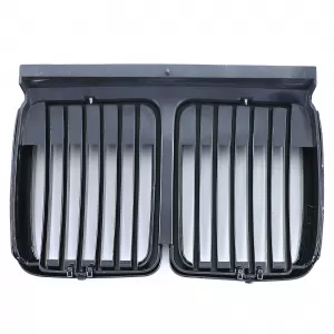Sport front grille gloss black for 3 Series BMW E30 1982-1994