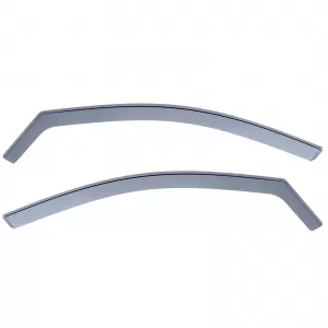 Wind deflector rain guard wind protection black smoke for VW Golf 7 12-19 5-door
