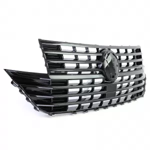Griglia del radiatore anteriore lucida nera adatta per VW T6.1 Bus Multivan Facelift dal 19-image-6204076