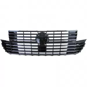 Griglia del radiatore anteriore lucida nera adatta per VW T6.1 Bus Multivan Facelift dal 19-image-6204079