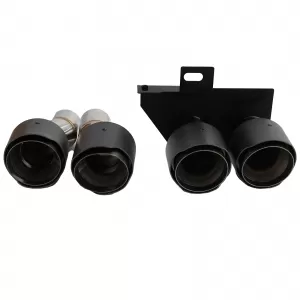 Conversione del diffusore posteriore + terminali di scarico in carbonio adatti per BMW F10 F11 520 523 525 528 530-image-6204117