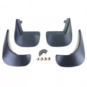 Mudguard set front and rear black for VW Passat B5 3BG 00-05