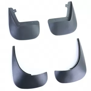 Mudguard set front and rear black for VW Passat B5 3BG 00-05