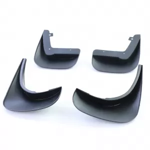 Mudguard set front and rear black for VW Passat B5 3BG 00-05