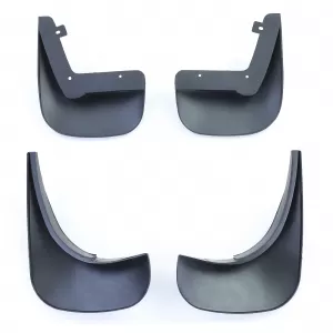 Mudguard set front and rear black for VW Passat B5 3BG 00-05