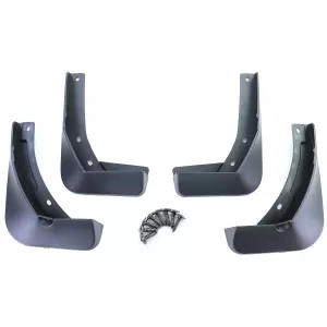 Mud flap set front and rear black for VW Passat B8 3G pre-facelift 14-19