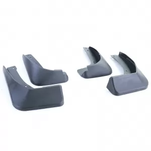 Mud flap set front and rear black for VW Touran 2 5T pre-facelift 15-21