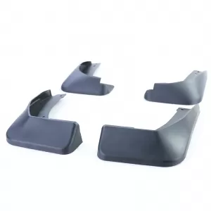Mud flap set front and rear black for VW Touran 2 5T pre-facelift 15-21