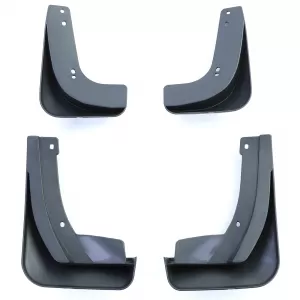 Mud flap set front and rear black for VW Touran 2 5T pre-facelift 15-21