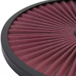 Capac de filtru de aer de 14 inch Super Stream negru roșu, potrivit pentru Chevrolet Ford mașini din SUA-image-6204290