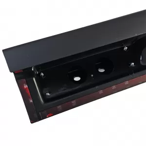 Loading sill protector LED tailgate protector ABS trim for Ford Ranger T6 T7