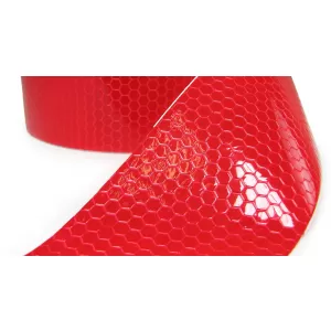 Signal tape marking tape barrier tape self-adhesive reflective red 60m