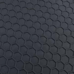 Car Rubber Floor Mats Black Premium Set for VW Caddy IV 15-20