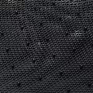 Car Rubber Floor Mats Black Premium Set for VW Caddy IV 15-20