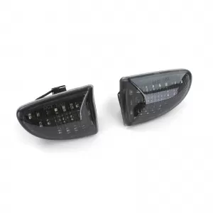 LED side indicators black for Smart Fortwo Cabrio Coupe 451 07-15