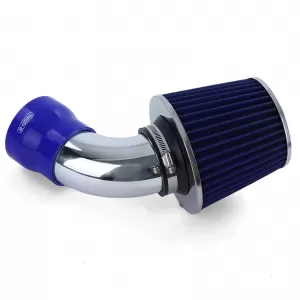Kit de admisie cu filtru de aer sport albastru, potrivit pentru BMW Seria 3 E46 323 325 328 330-image-6204488