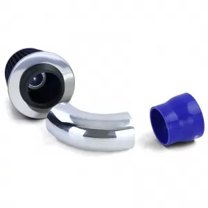 Kit de admisie cu filtru de aer sport albastru, potrivit pentru BMW Seria 3 E46 323 325 328 330-image-6204490