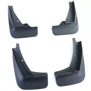 Mud flap set front and rear black for VW Tiguan X without R-Line from 20