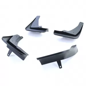 Mud flap set front and rear black for VW Tiguan X without R-Line from 20