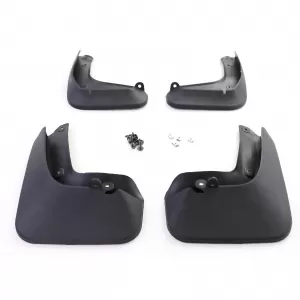Premium mud flap set front and rear fits VW Scirocco III 2008-2017