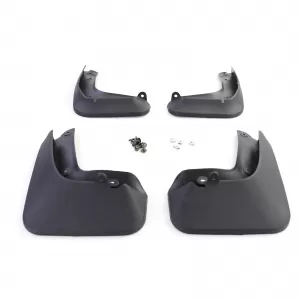 Premium mud flap set front and rear fits VW Scirocco III 2008-2017