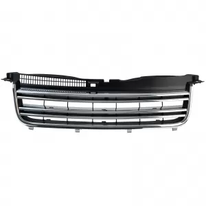 Radiator Grille Double Slat Black Chrome for VW Passat 3BG Sedan Variant 00-05