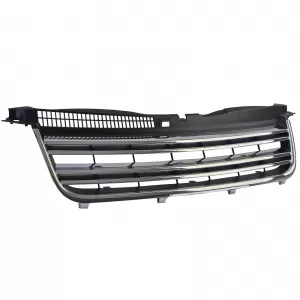 Radiator Grille Double Slat Black Chrome for VW Passat 3BG Sedan Variant 00-05