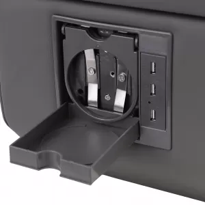 Scatola di stoccaggio per bracciolo della console centrale grigia adatta per Mercedes V-Class W447-image-6204647