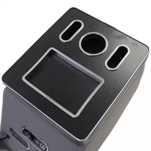 Scatola di stoccaggio per bracciolo della console centrale grigia adatta per Mercedes V-Class W447-image-6204648