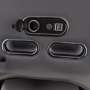Scatola di stoccaggio per bracciolo della console centrale grigia adatta per Mercedes V-Class W447-image-6204649