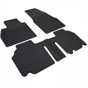 Prémium gumi autószőnyeg szett fekete Renault Kangoo II 2008-2022-image-6204659
