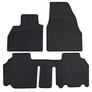 Prémium gumi autószőnyeg szett fekete Renault Kangoo II 2008-2022-image-6204665