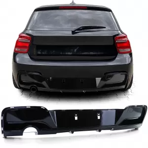 image-29-Hátsó diffúzor fényes fekete BMW 1-es F20 F21 114 116 118 120 2011-2015