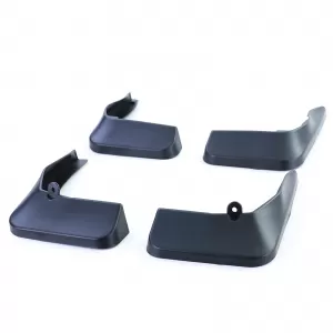 Mud flap set front and rear black for Peugeot 308 T9 pre-facelift 13-16