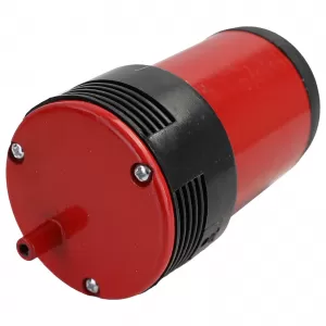 2-tone boat horn with 2 metal horns red + compressor 12 volt