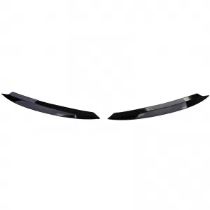 Headlight Eyebrows Evil Look Black Gloss suitable for VW Golf 7 12-21