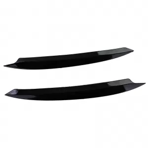 Headlight Eyebrows Evil Look Black Gloss suitable for VW Golf 7 12-21