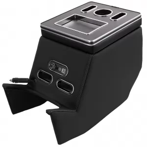 Scatola di stoccaggio per bracciolo della console centrale nera adatta per Mercedes V-Class W447-image-6204758