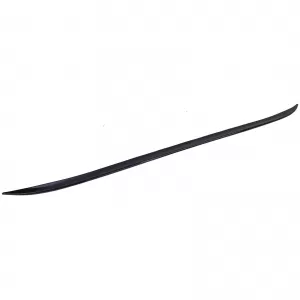 Flexible spoiler lip – universal front/rear – adhesive mounting black 120x4cm