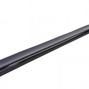 Flexible spoiler lip – universal front/rear – adhesive mounting black 120x4cm