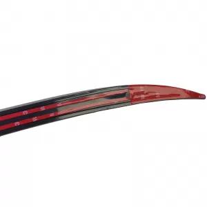 Flexible spoiler lip – universal front/rear – adhesive mounting black 120x4cm